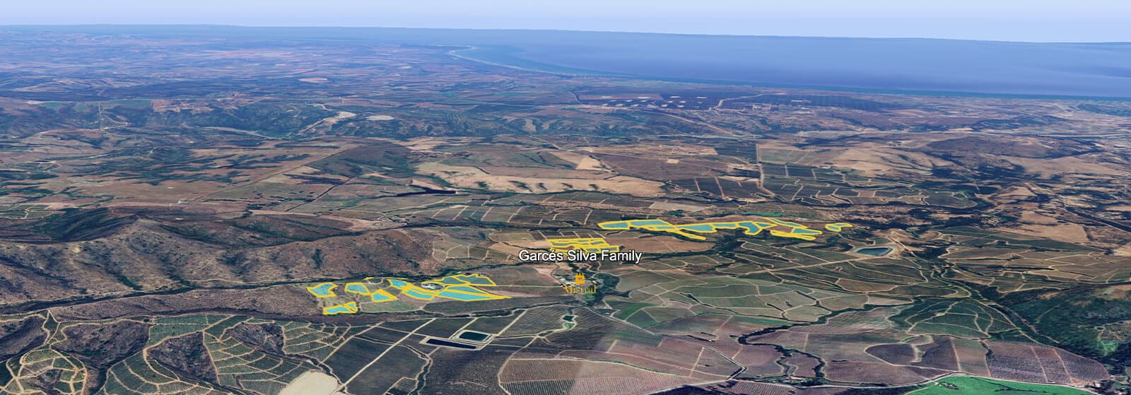 Mapa do terroir - Amayna Sauvignon Blanc 2024